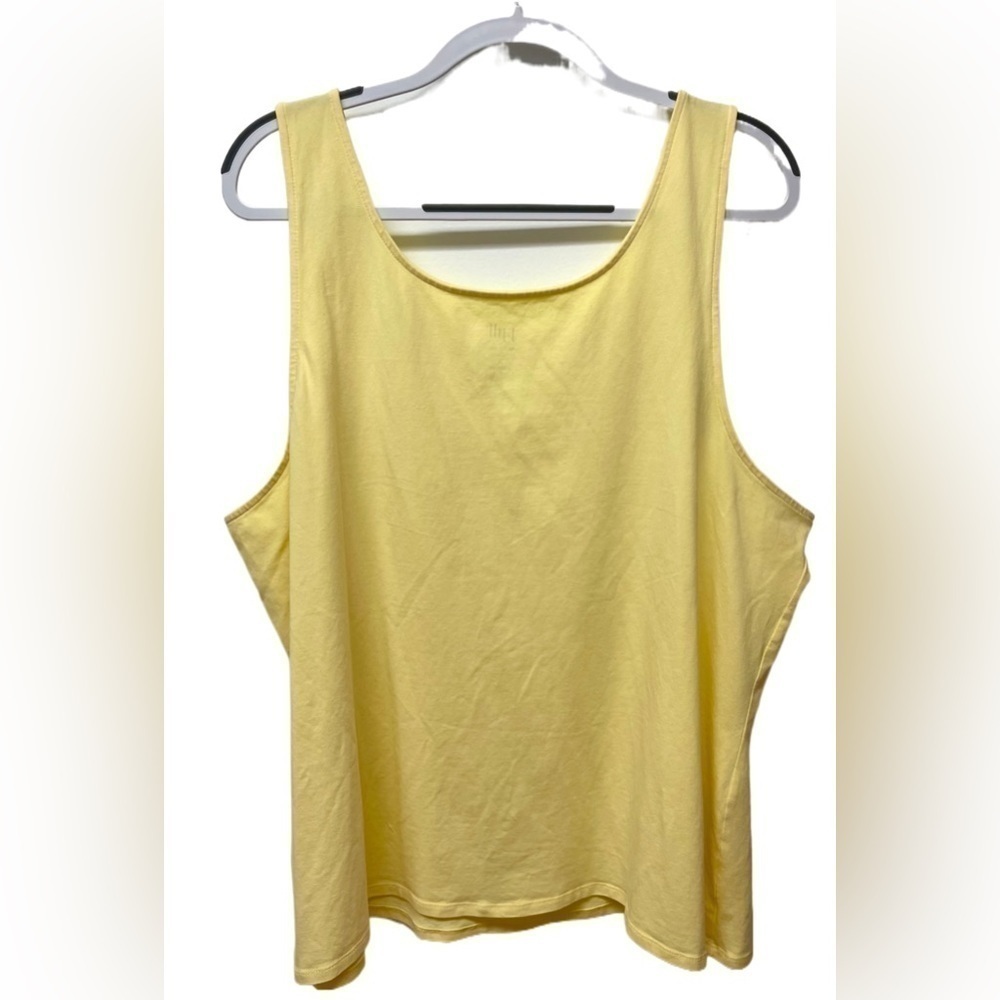 J.‎ Jill Women’s Yellow Perfect Tank Top in Size 4X - Picture 2 of 11